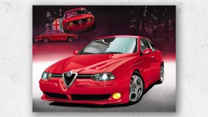 Artwork Alfa Romeo 156GTA Hans Baakman