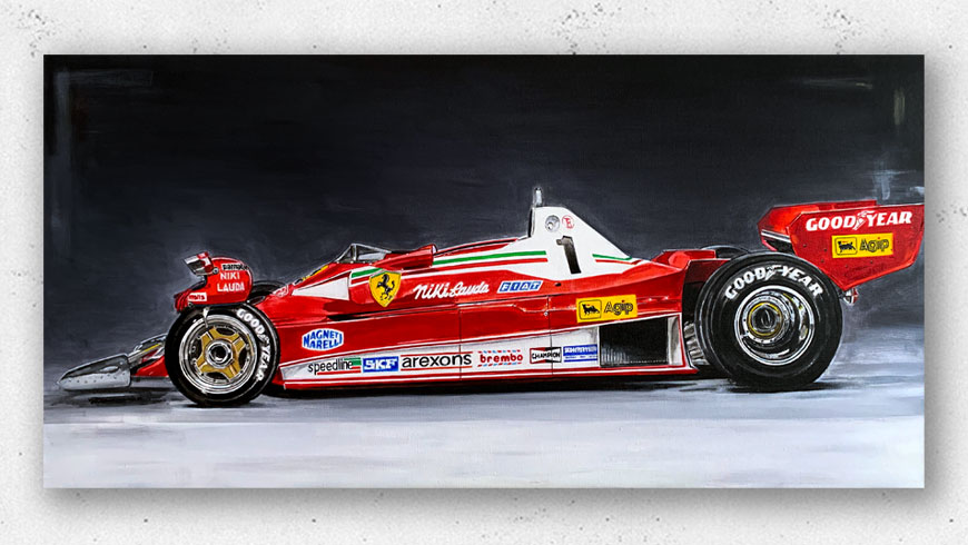 Niki-Lauda Ferrari 312T2 F1 1976