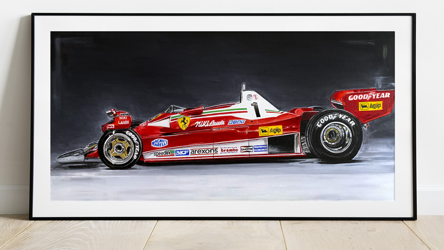 Niki-Lauda Ferrari 312T2 F1 1976