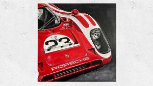 Artwork Porsche 917 Le Mans winner